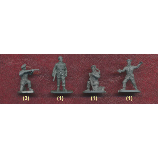 WWII Italian Paratroopers 1/72 Ceasar Miniatures H075