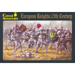 European knights, 15th century 1/72 Ceasar Miniatures H091
