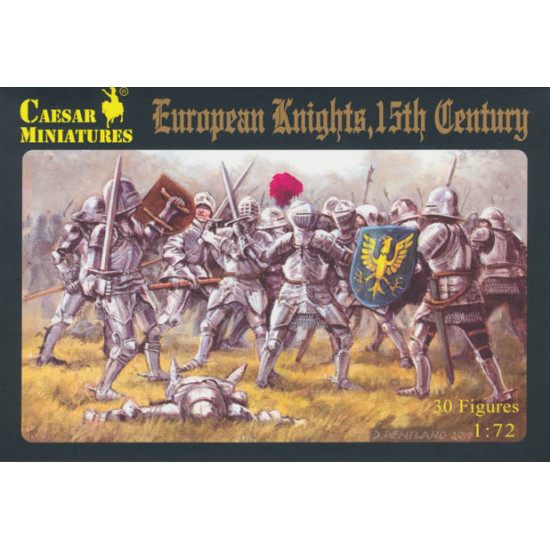 European knights, 15th century 1/72 Ceasar Miniatures H091