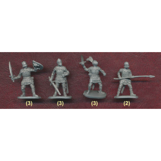 European knights, 15th century 1/72 Ceasar Miniatures H091