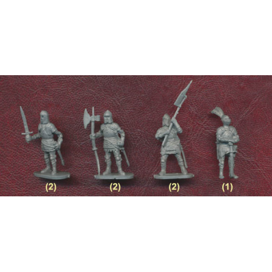 European knights, 15th century 1/72 Ceasar Miniatures H091