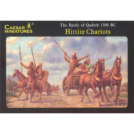 Hittite Chariots 1/72 Ceasar Miniatures H012 Hittite Chariots 1/72 Ceasar Miniatures H012