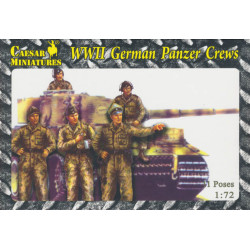 WWII German Panzer Crews 1/72 Ceasar Miniatures HB03
