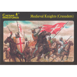 Medieval Knights (Crusaders) 1/72 Ceasar Miniatures H017