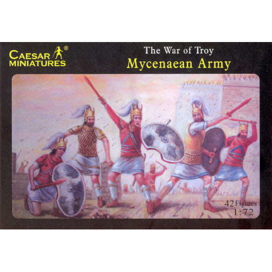 Mycenaean Army 1/72 Ceasar Miniatures H020 Mycenaean Army 1/72 Ceasar Miniatures H020