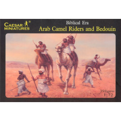 Arab Camel Riders and Bedouin 1/72 Ceasar Miniatures H023