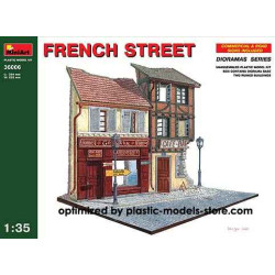 FRENCH STREET diorama Miniart 36006