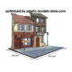 FRENCH STREET diorama Miniart 36006 FRENCH STREET diorama Miniart 36006