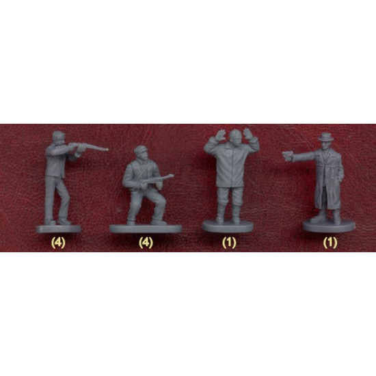 WWII Underground Resisters (Partisans) 1/72 Ceasar Miniatures H006