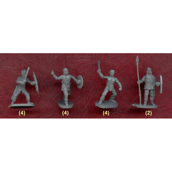 Celt Warriors 1/72 Ceasar Miniatures H064