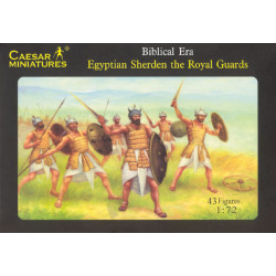 Egyptian Sherden the Royal Guards 1/72 Ceasar Miniatures H050