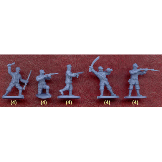 WWII Chinese Army 1/72 Ceasar Miniatures H036