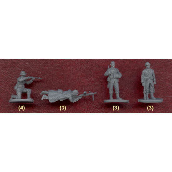 WWII French Army 1/72 Ceasar Miniatures H038