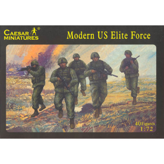 Modern US Elite Force 1/72 Ceasar Miniatures H058