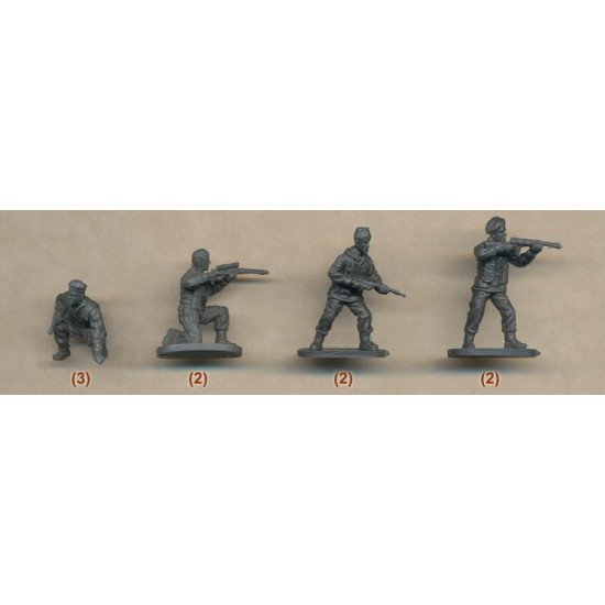 WWII British Commandos 1/72 Ceasar Miniatures H073