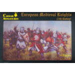 European Medieval Knights, 13th Century 1/72 Ceasar Miniatures H087