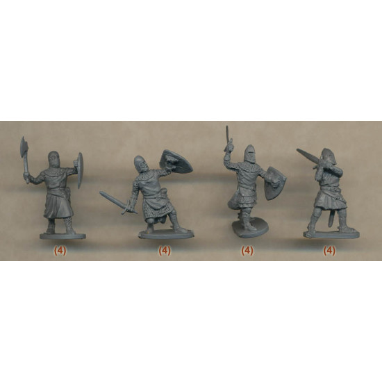 European Medieval Knights, 13th Century 1/72 Ceasar Miniatures H087