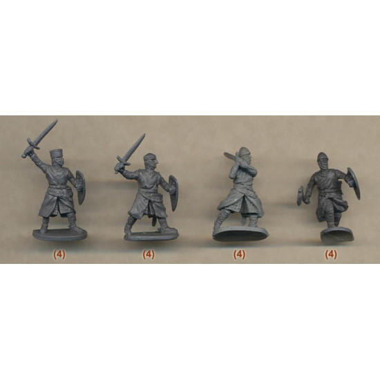 Dismounted Crusaders 1/72 Ceasar Miniatures H086