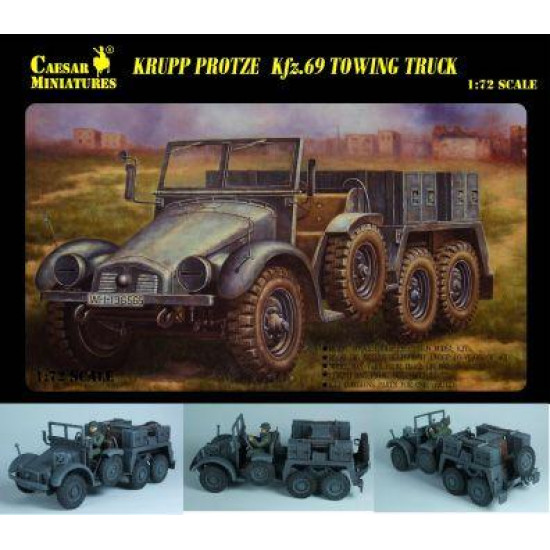 WWII Sd.Kfz.69 Towing Truck 1/72 Ceasar Miniatures 7203