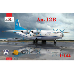 Antonov An-12B cargo aircraft 1/144 Amodel 1470