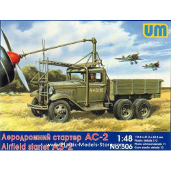 Airfield starter AS-2 on GAZ-AAA chassis Soviet WWII 1/48 UM 506