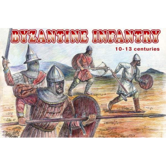 Byzantine infantry X-XIII centuries 1/72 Orion 72044