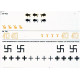 Decal for Wehrmacht Panzer division markings, 1941-1942 1/35 Dan Models 35001