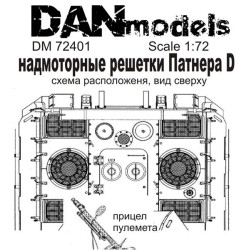 Grilles Panther D 1/72 Dan Models 72401