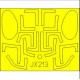 Eduard Jx213 1/35 Ah-6j Sticker For Aircraft