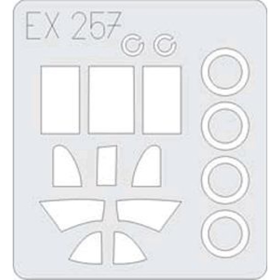 Photoetched set BIG-ED 1/48 LaGG-3, for ICM kit 1/48 Eduard BIG-4912