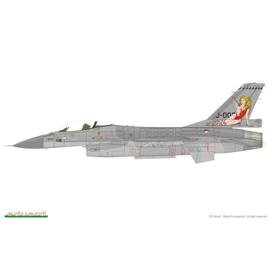 F-16A NATO, Limited edition 1/48 Eduard - 1172