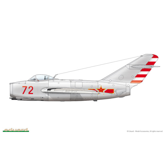 Mikoyan MiG-15, Profipack edition 1/72 Eduard - 07057