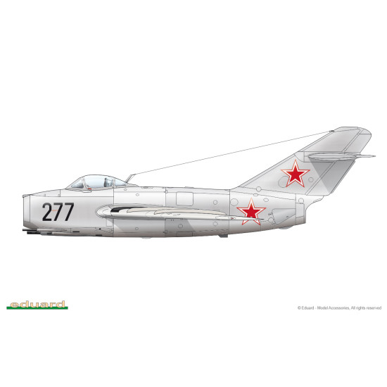 Mikoyan MiG-15, Profipack edition 1/72 Eduard - 07057