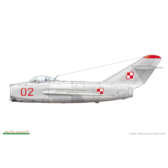 Mikoyan MiG-15, Profipack edition 1/72 Eduard - 07057