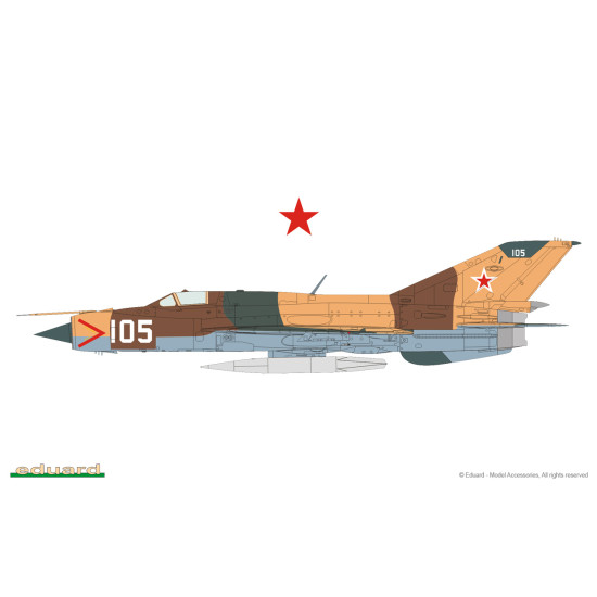 Mikoyan MiG-21 PFM, Profipack edition 1/48 Eduard - 8237