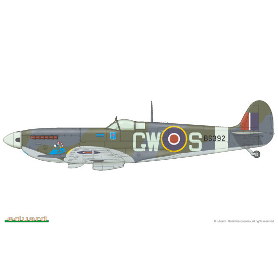 Spitfire Mk.IXc (early version), Profipack edition 1/48 Eduard - 8282
