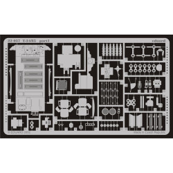 Photoetched set T-34/85, for Revell kit 1/72 Eduard 22037