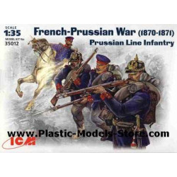 US Stock *** Prussian Line Infantry 1870-1871 1/35 ICM 35012