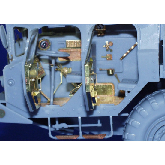 Photoetched set SCUD B interior, for Dragon kit 1/35 Eduard 35540