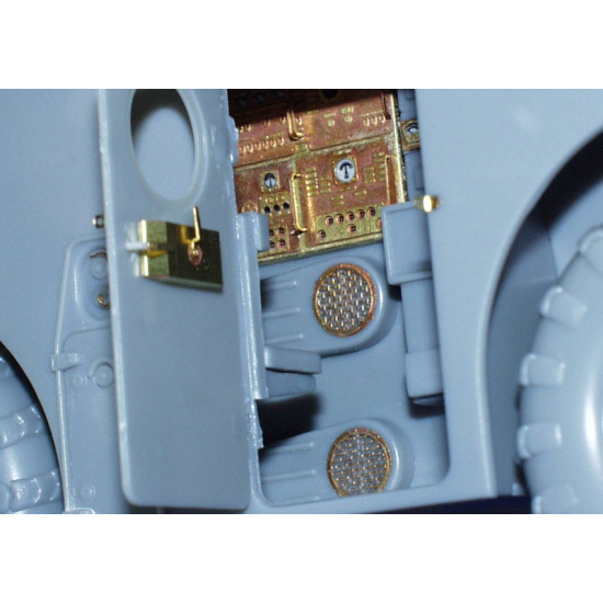 Photoetched set SCUD B interior, for Dragon kit 1/35 Eduard 35540