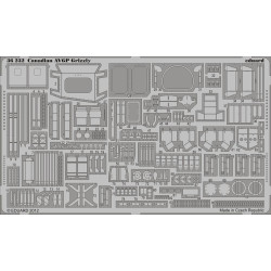 Photoetched set Canadian AVGP Grizzly, for Trumpeter kit 1/35 Eduard 36232