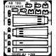 Photoetched set Bucaneer Exterrior, for Airfx kit 1/48 Eduard 48130