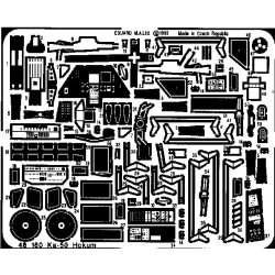 Photoetched set Ka-50 Hokum, for Italeri kit 1/48 Eduard 48180