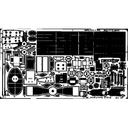 Photoetched set Bristol Beaufighter, for Tamiya kit 1/48 Eduard 48215