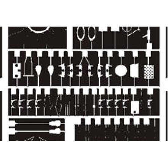 Photoetched set A6M2 Zero, for Hasegawa kit 1/48 Eduard 48306