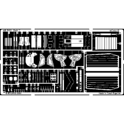 Photoetched set Yak-7, for ICM kit 1/48 Eduard 48321