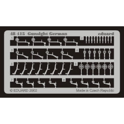 Photoetched set Gunsight German 1/48 Eduard 48415