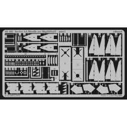 Photoetched set Soviet AA Missile MiG-29/Su-27, for Academy kit 1/48 Eduard 48435