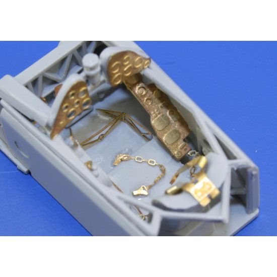 Photoetched set Fiat CR-42, for Italeri kit 1/48 Eduard 49332