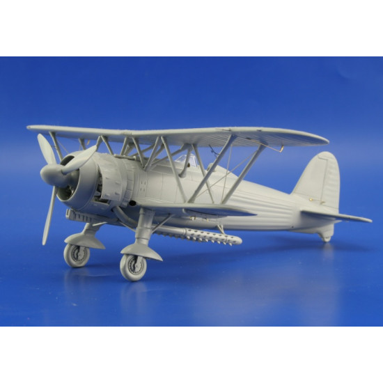 Photoetched set Fiat CR-42, for Italeri kit 1/48 Eduard 49332